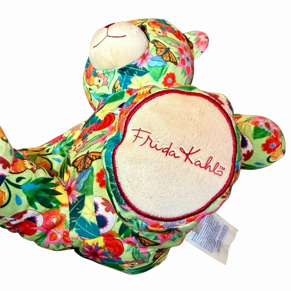 Build-A-Bear Frida Kahlo Icon Collage Teddy Bear 12" Without Headband - Picture 11 of 16